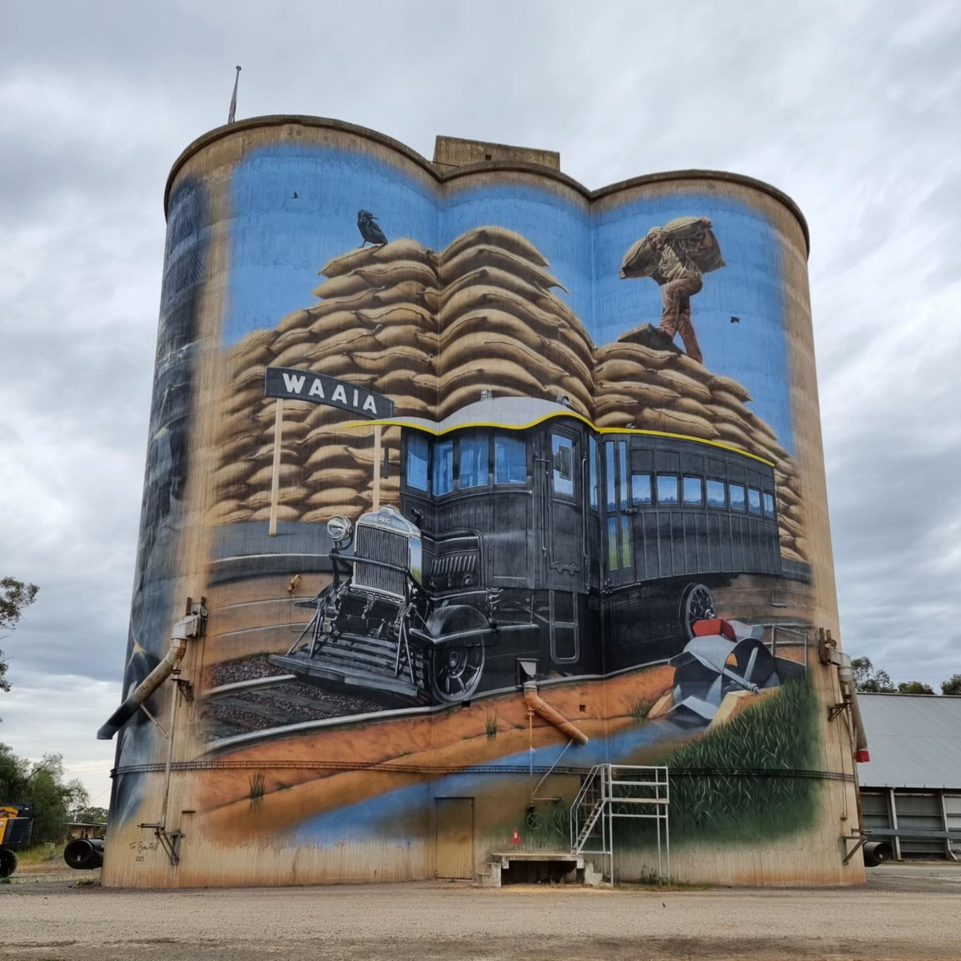 Albacutya Silo Art, Australian Silo Art