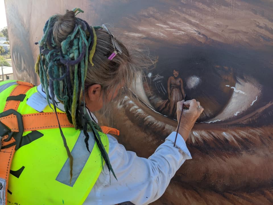Walgett Water Tank Art, Australian Silo Art Trail, Zest Events International