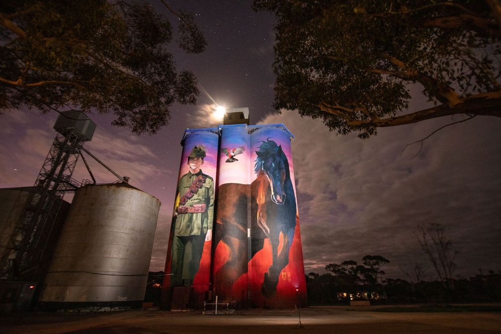 Walpeup Silo Art, Australian Silo Art Trail