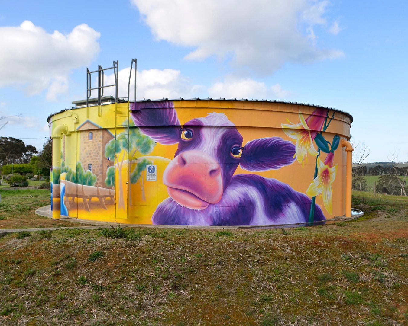 South Australian Water Tower Art, Australian Silo Art Trail