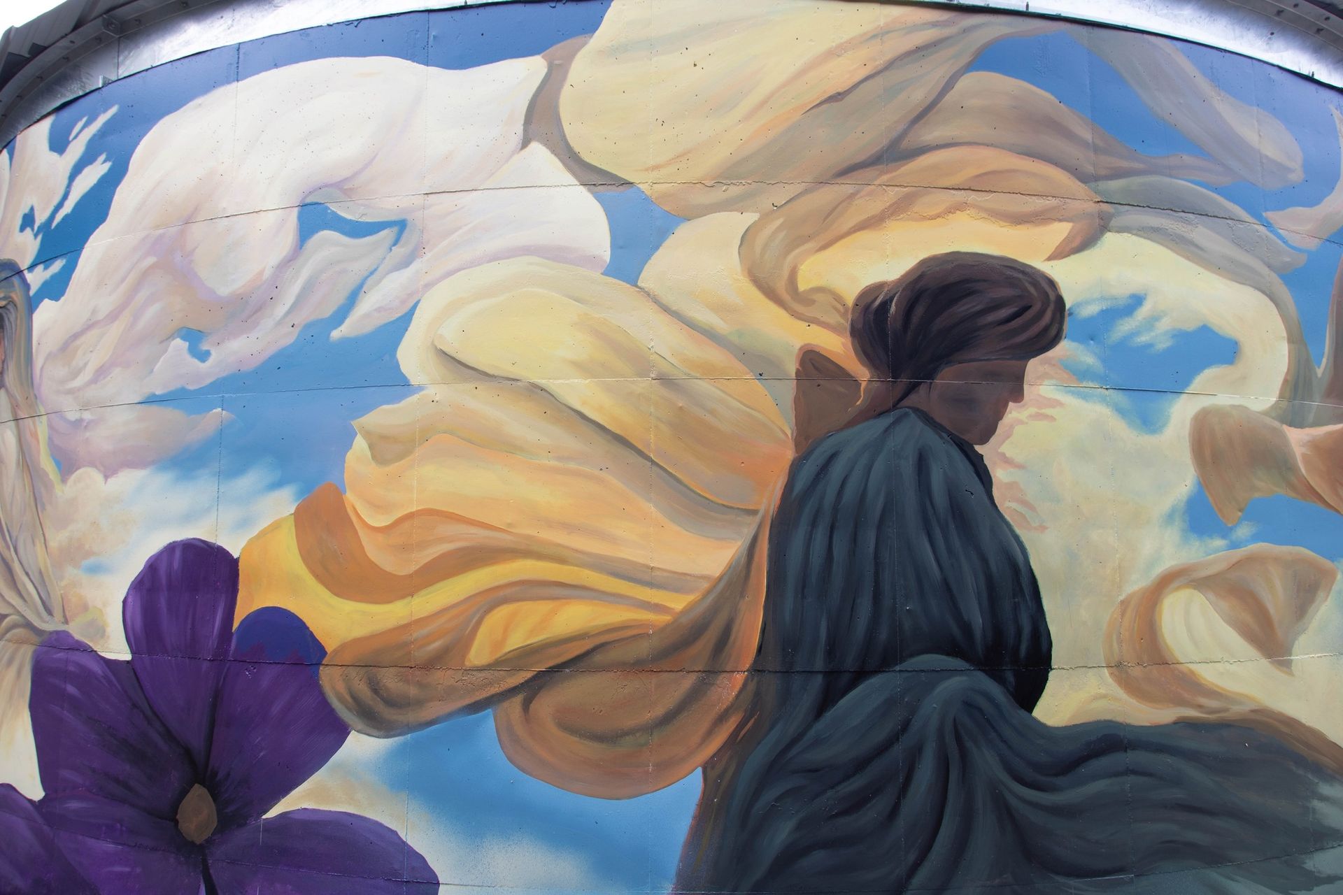 Wool Bay Water Tank Art, Australian Silo Art Trail