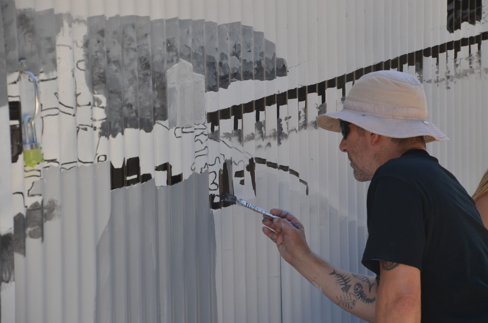 Wool Bay Water Tank Art, Australian Silo Art Trail