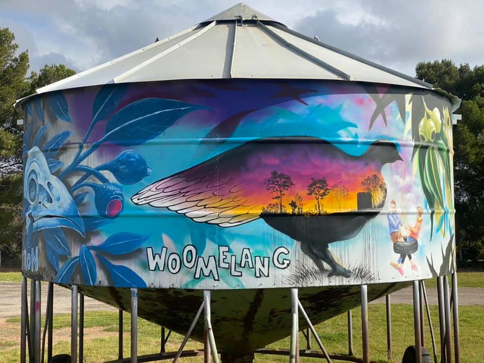 Woomelang Mobile Silo Art, Australian Silo Art trail