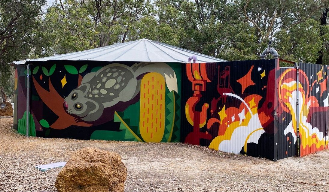 Albany Water Tank Art, Australian Silo Art Trail