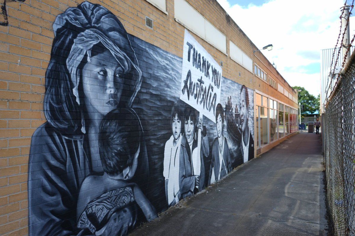 Yarram Street Art, Australian Silo Art Trail, Heesco