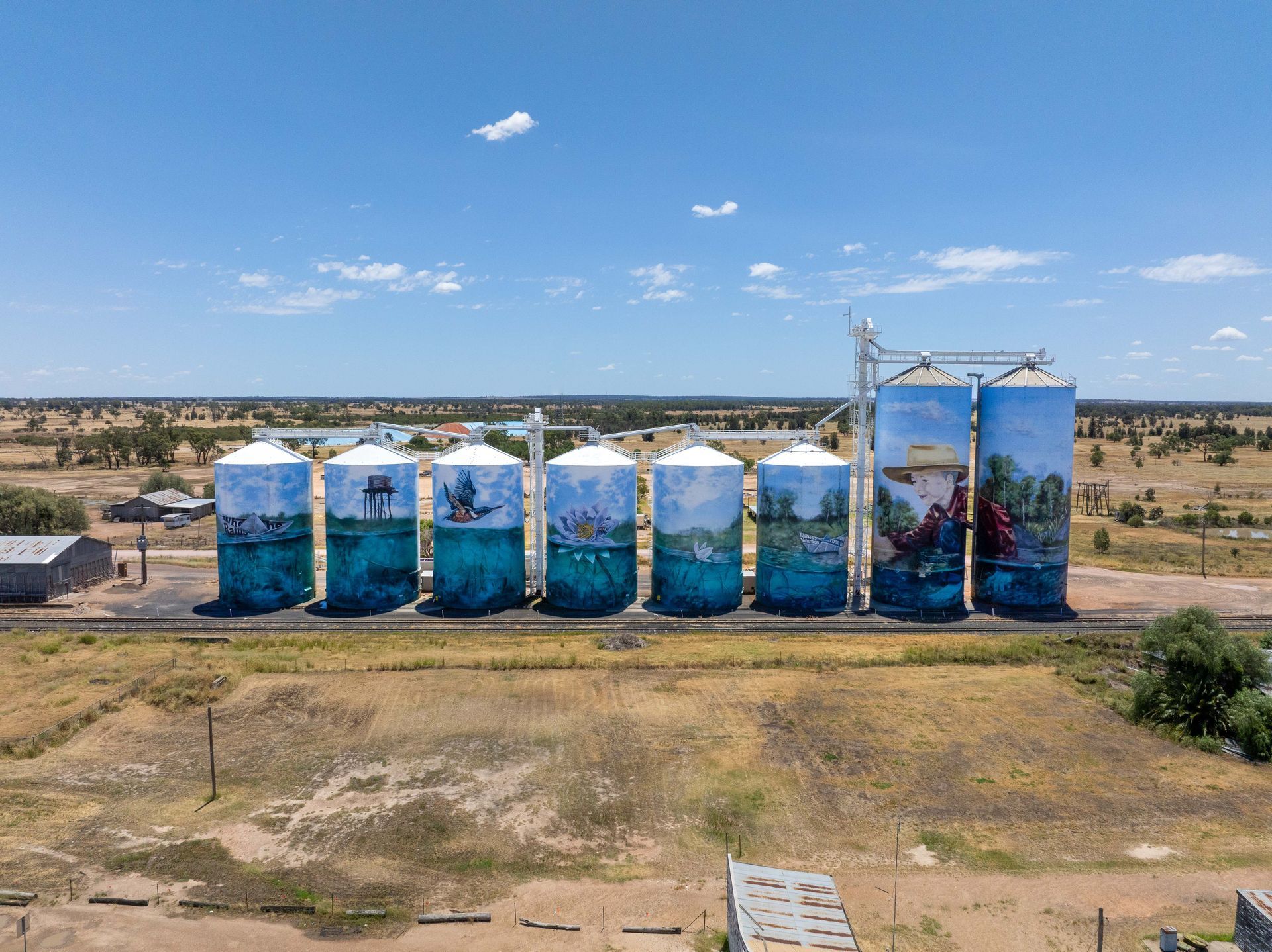 Australian Silo Art Trail, Silo Art, Water Tower Art