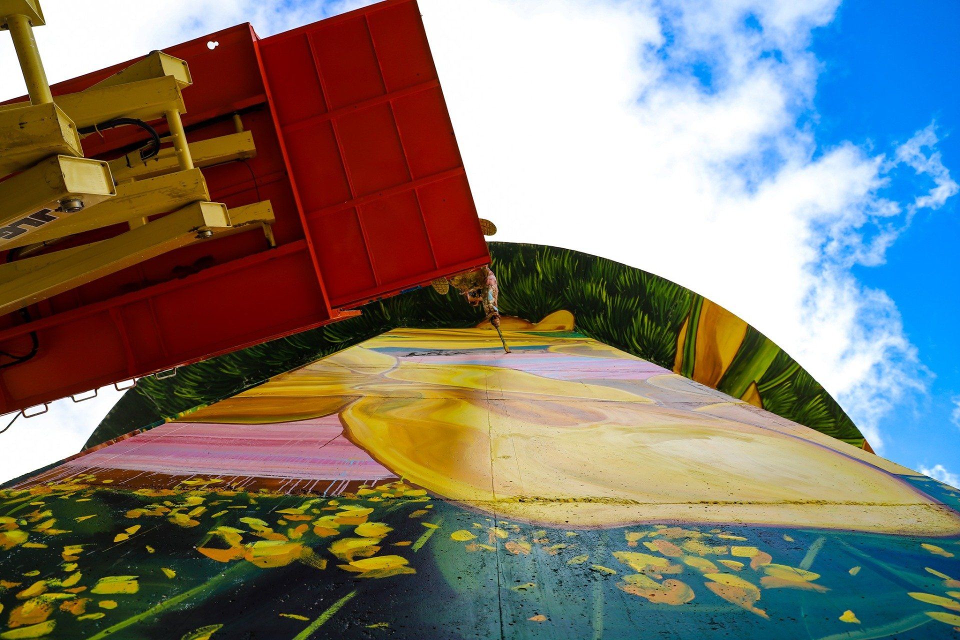 Yorketown Water Tower Art, Australian Silo Art Trail