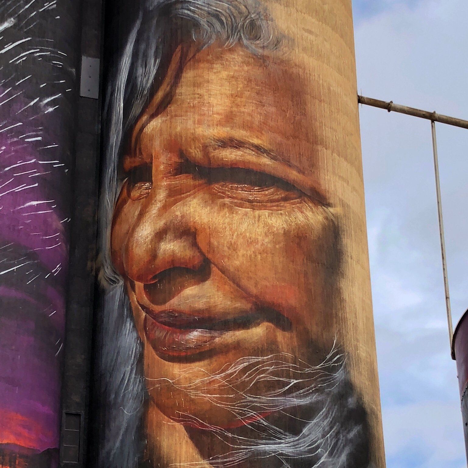 Sheep Hills Silo Art, Australian Silo Art Trail, Adnate