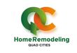 A logo for  home remodeling in rock island, quad cities area