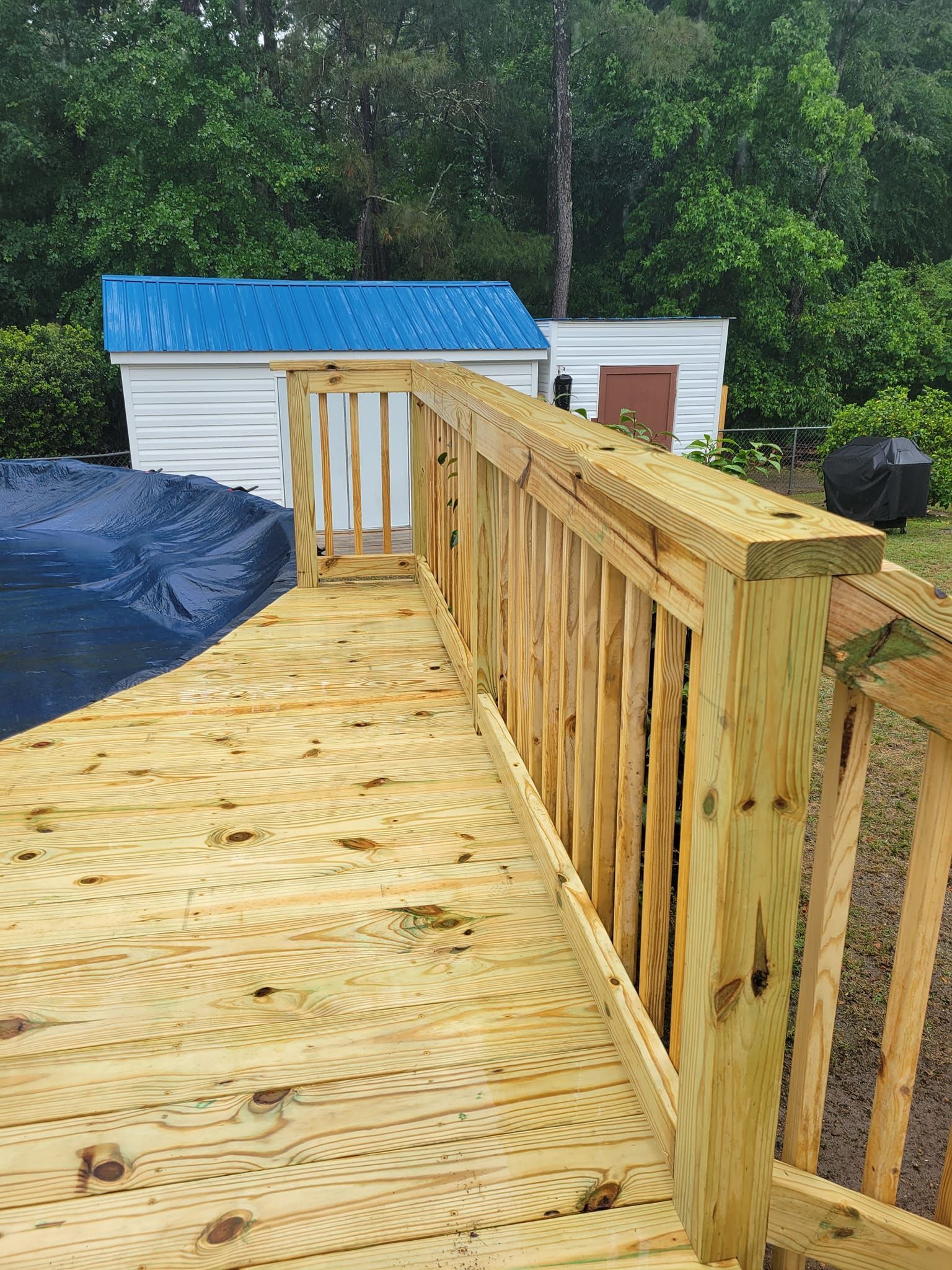 Wood Deck Installation — Broadway, NC — Southern Craft Fencing & Home Improvement LLC
