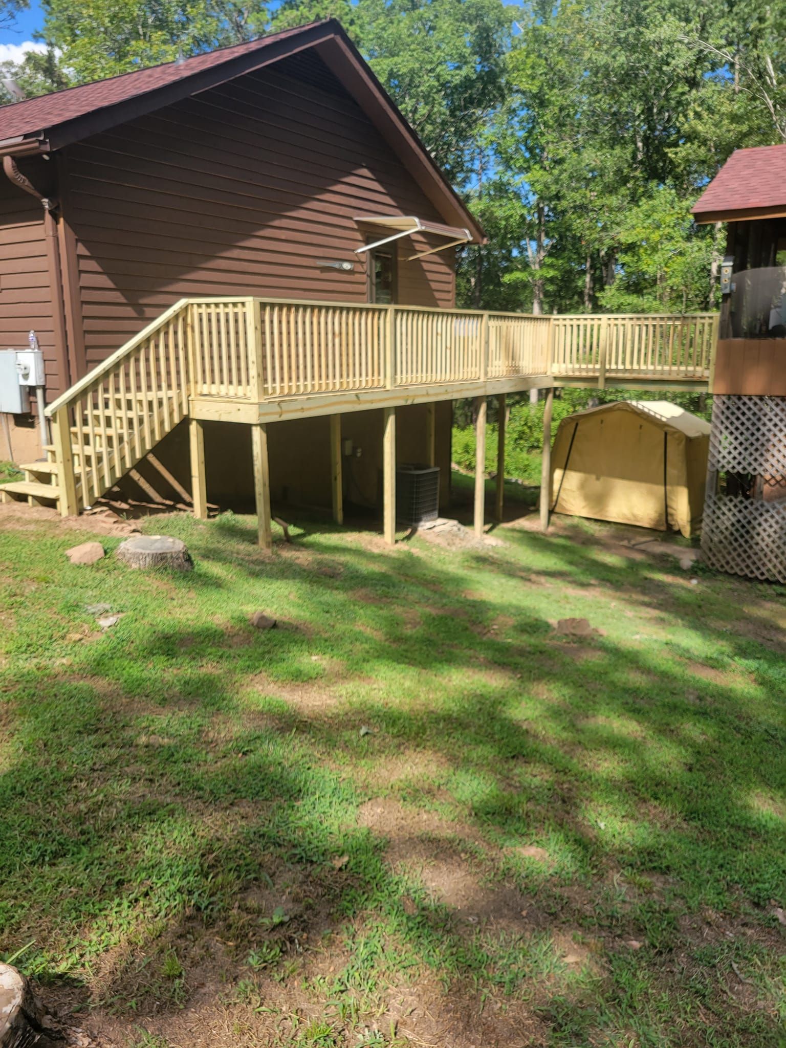Wood Deck Remodel — Broadway, NC — Southern Craft Fencing & Home Improvement LLC