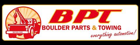 boulder parts and towing business logo