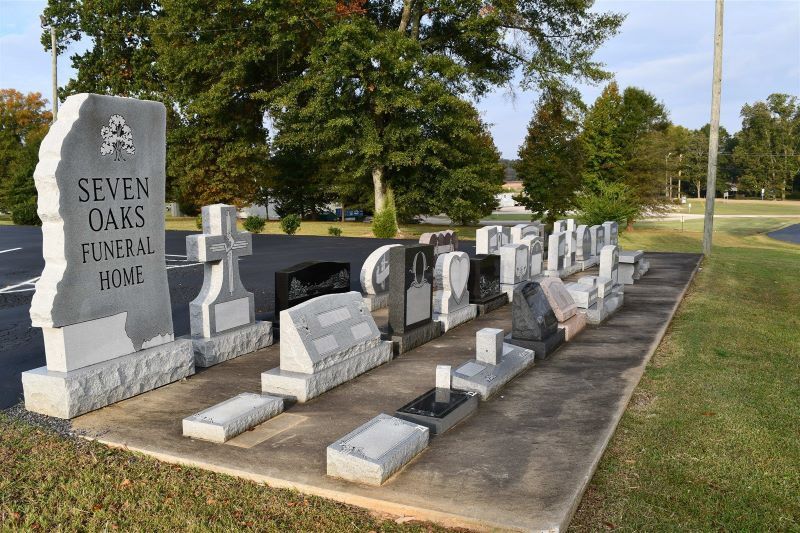 Seven Oaks Funeral Home and Cremation Services Monuments
