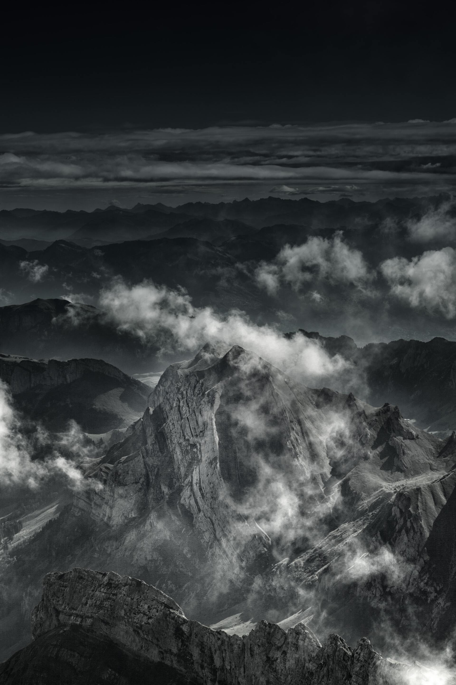 Mountain pinnacle