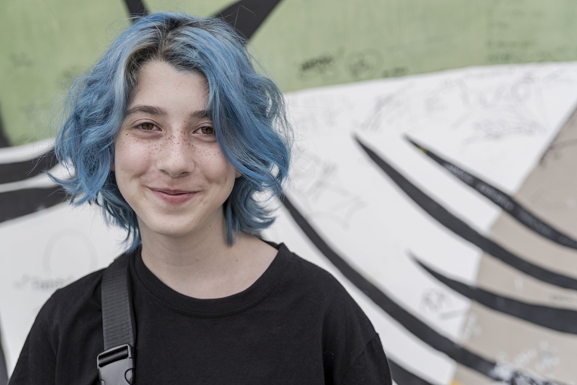 Teenage Girl with Blue Hair — Evansville, IN — Borrowed Hearts Foundation