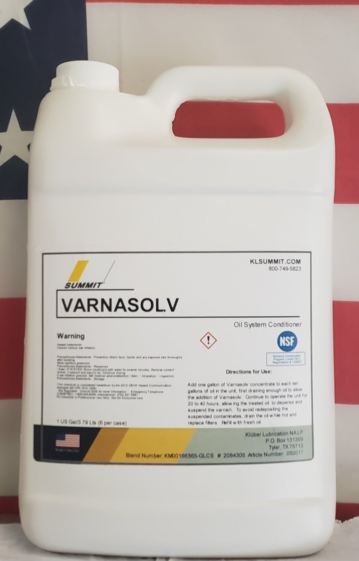 VarnasolV varnish cleaner and treatment fluid for compressors – IASTX