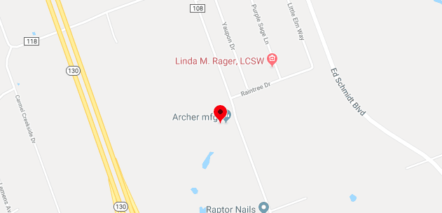 Hutto TX Office Map