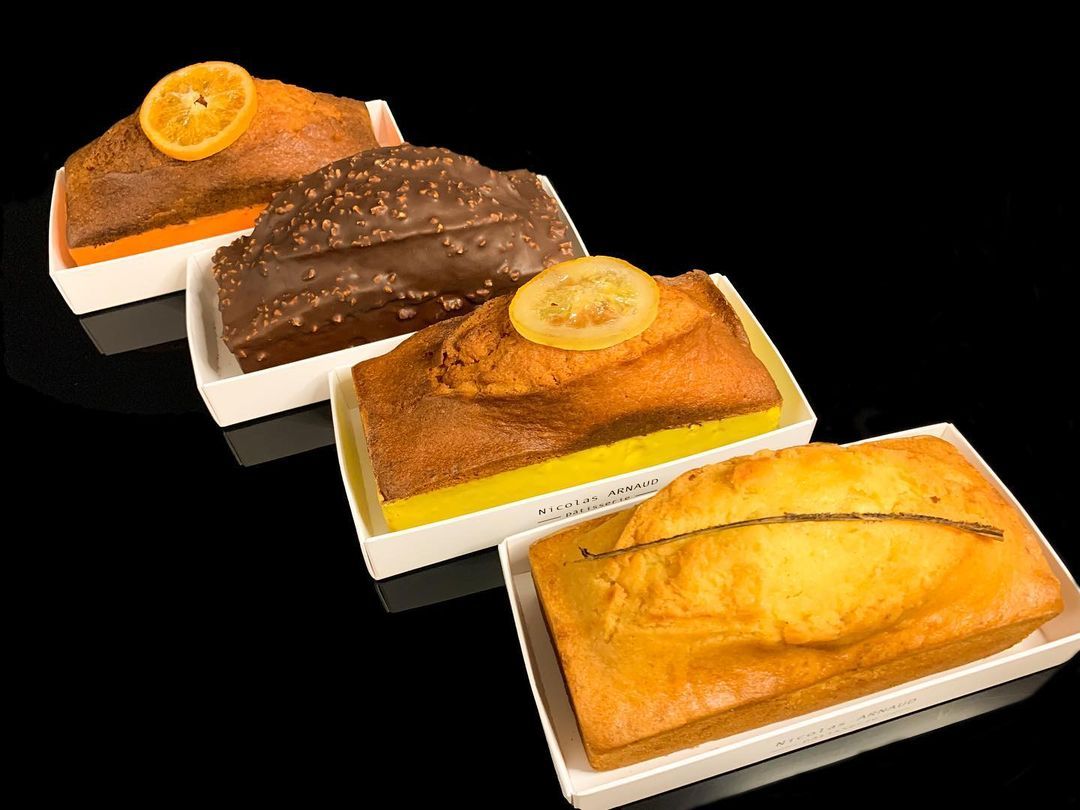 Cake de différentes sortes préparés par Nicolas Arnaud