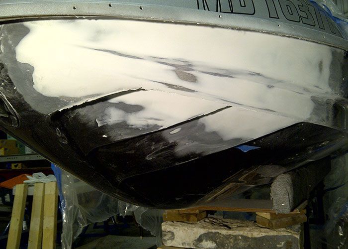 Gelcoat / Fiberglass boat marine repairs - Shore to Shore