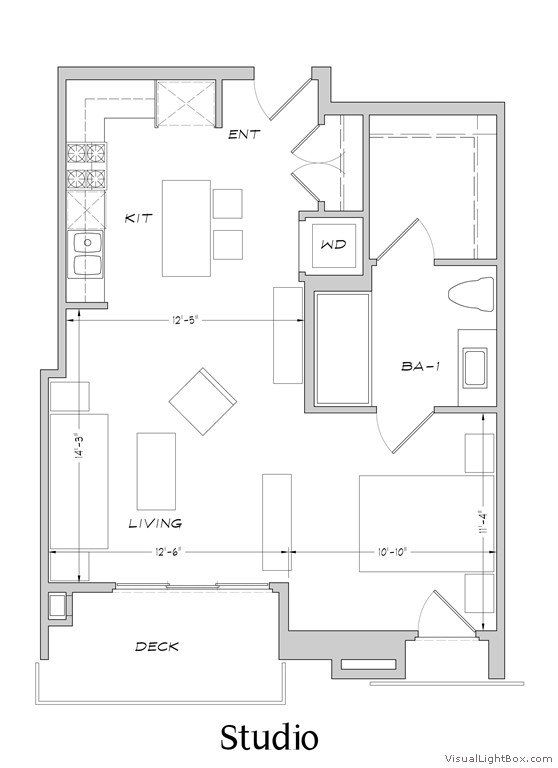 Studio Floor plan