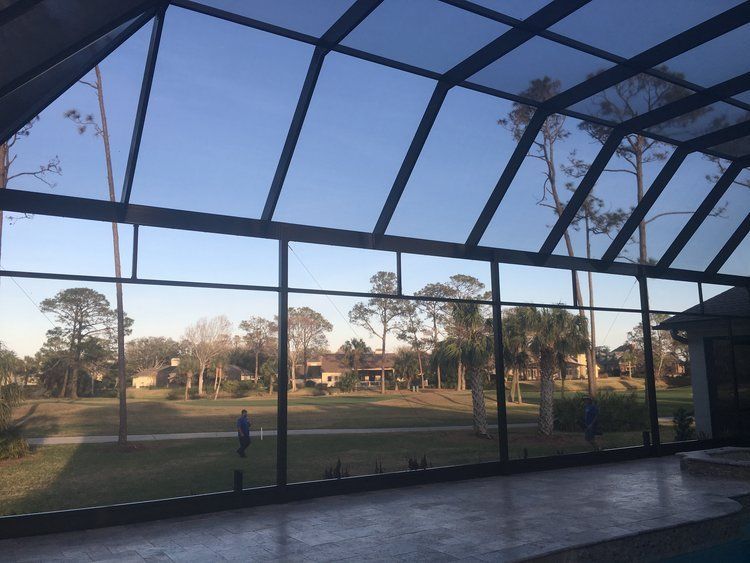 Pool Enclosure Installation 10