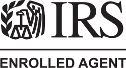 IRS logo with eagle and 