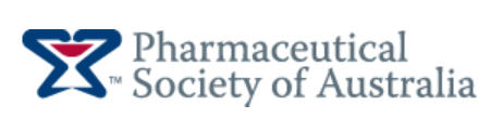 The logo for the pharmaceutical society of australia