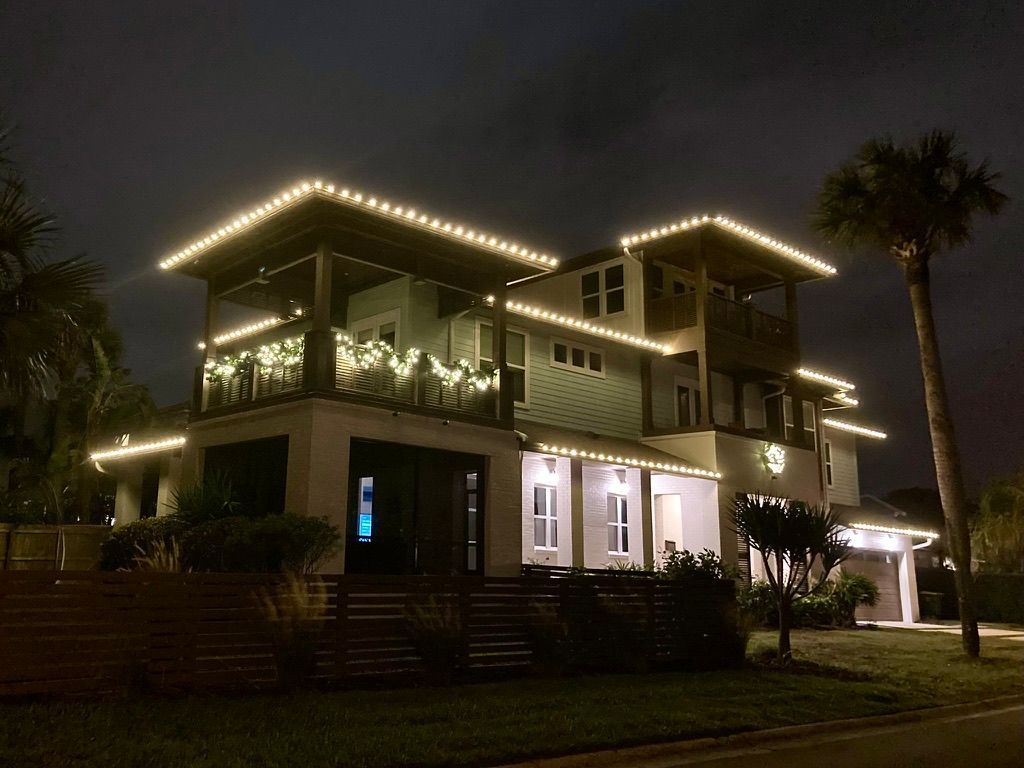 Outdoor Lighting Jacksonville Beach, FL Light Up Jax