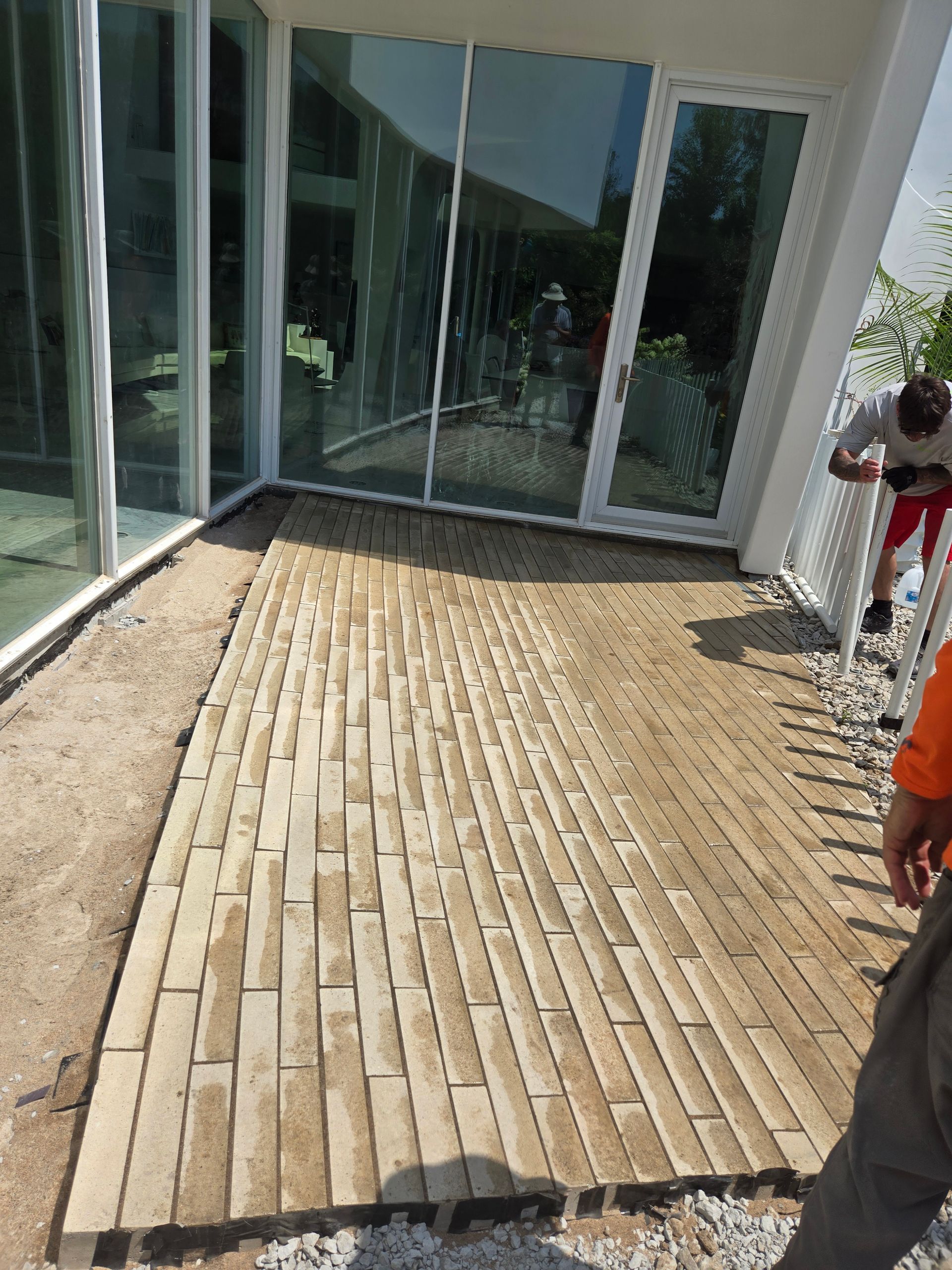 Residential brick repair