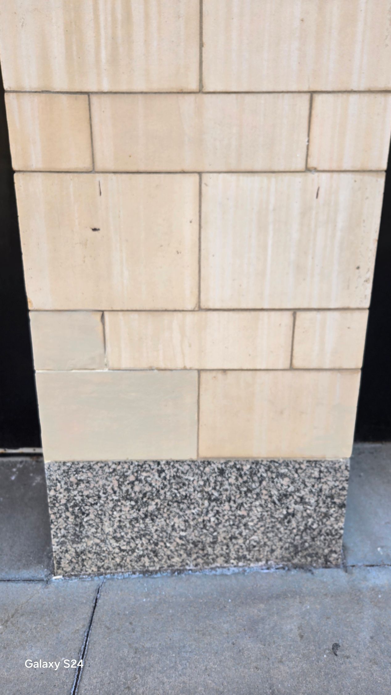 Historic building brickwork