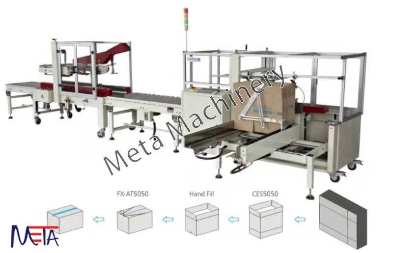 Automatic Carton Sealer Machine Malaysia Meta Machinery