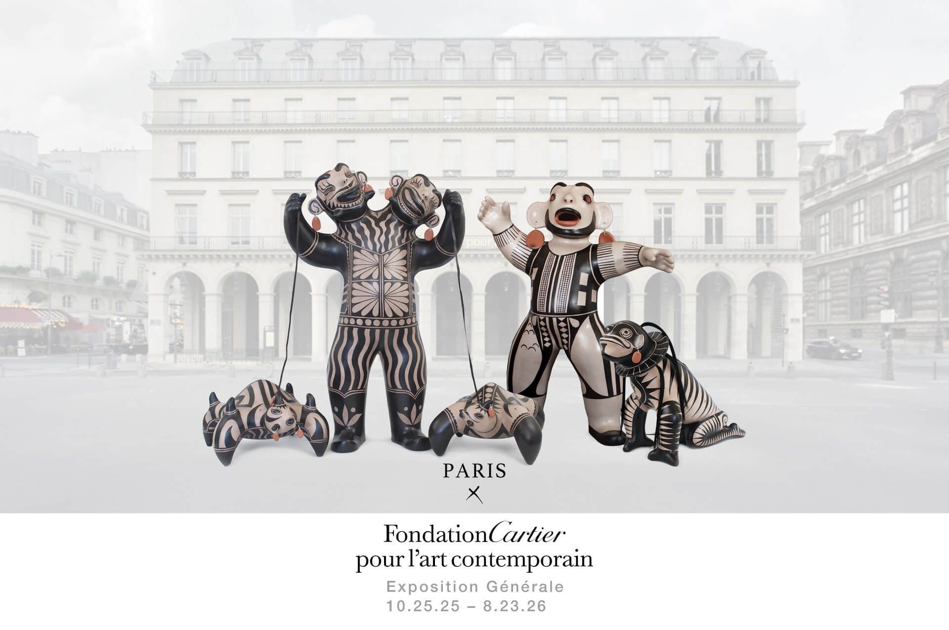 Paris X - Fondation Cartier pour l'art contemporain - Exposition Générale -Virgil Ortiz
