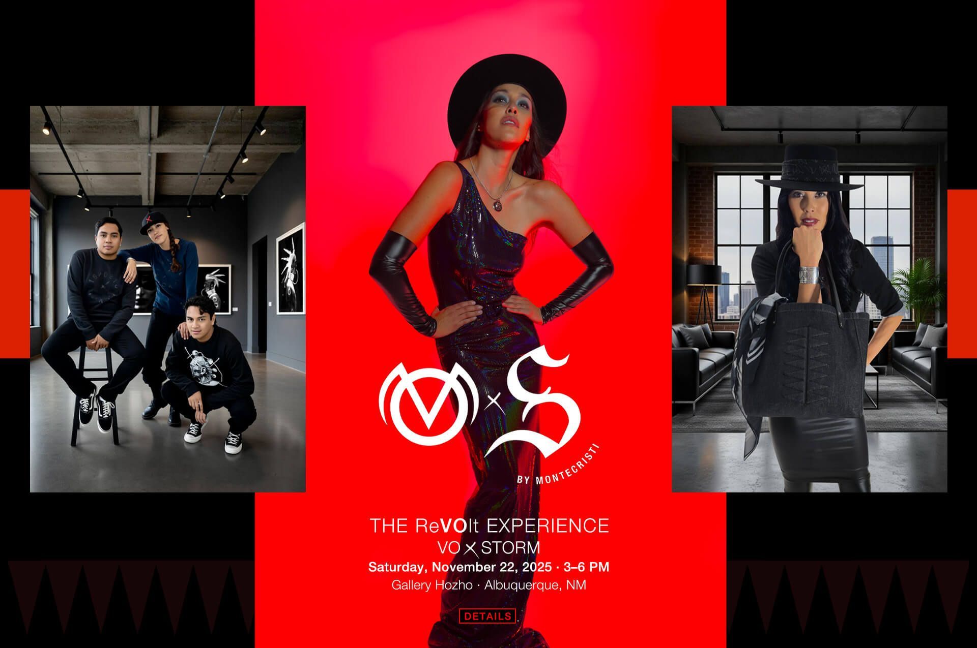 The ReVOlt Experience - VO x Storm at the Gallery Hozho in Albuquerque, New Mexico