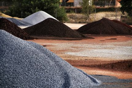 Several Piles Of Gravel Are Stacked On Top Of Each Other - Top-Quality Landscape Supplies in Byron Bay, NSW
