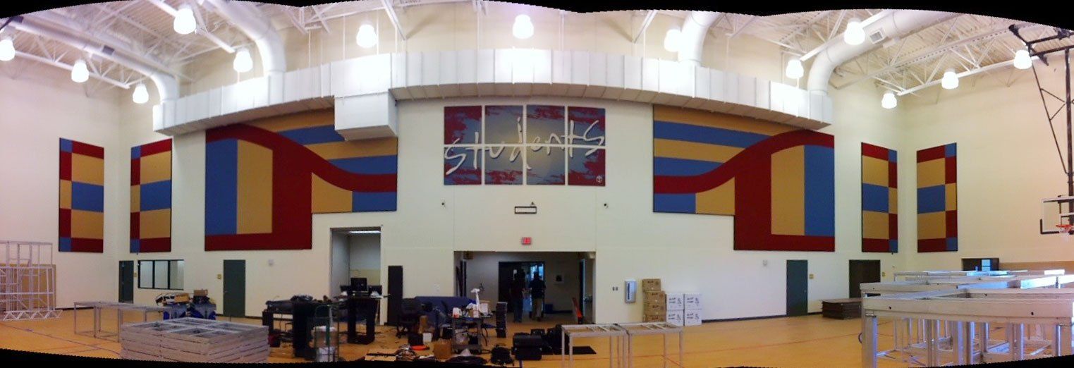 restaurant wall paneling CU Design Dallas