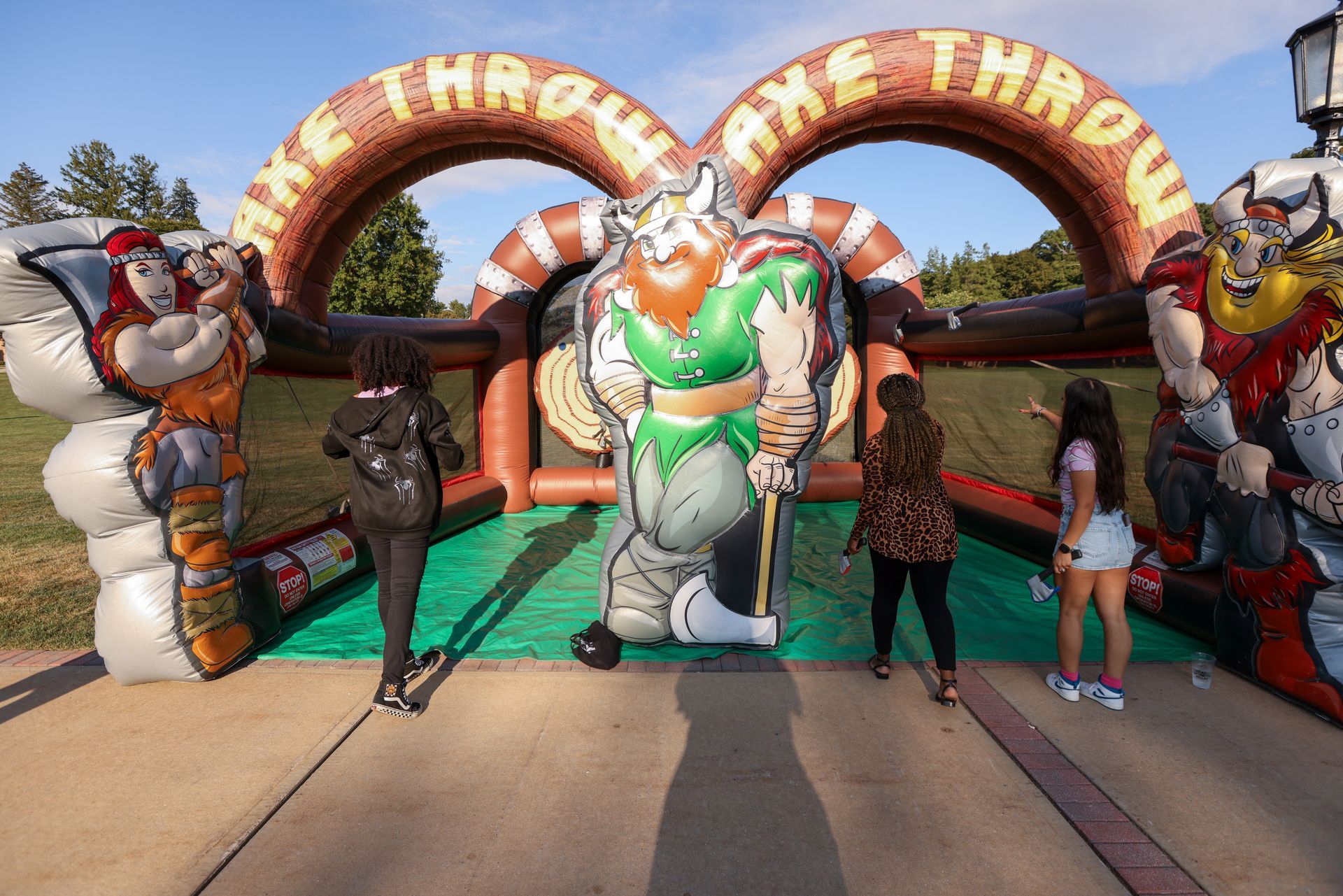 Inflatable Axe Throwing