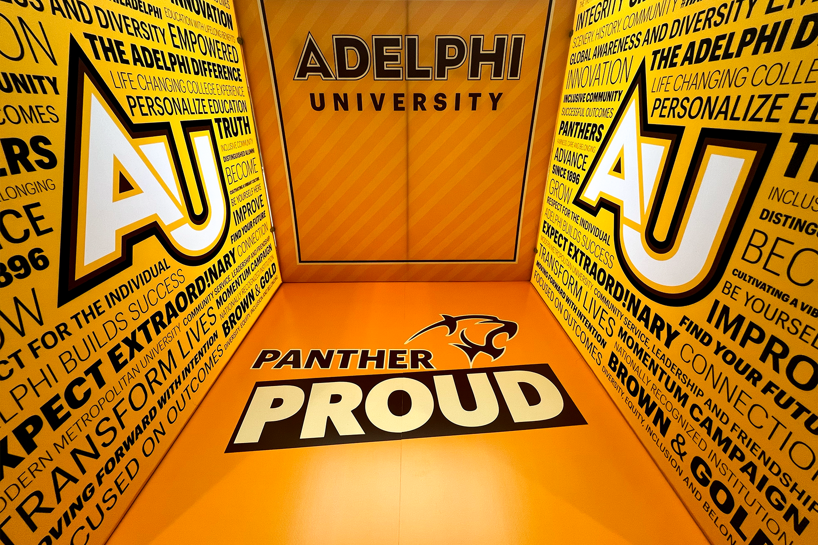 University Custom Photo Enclosure