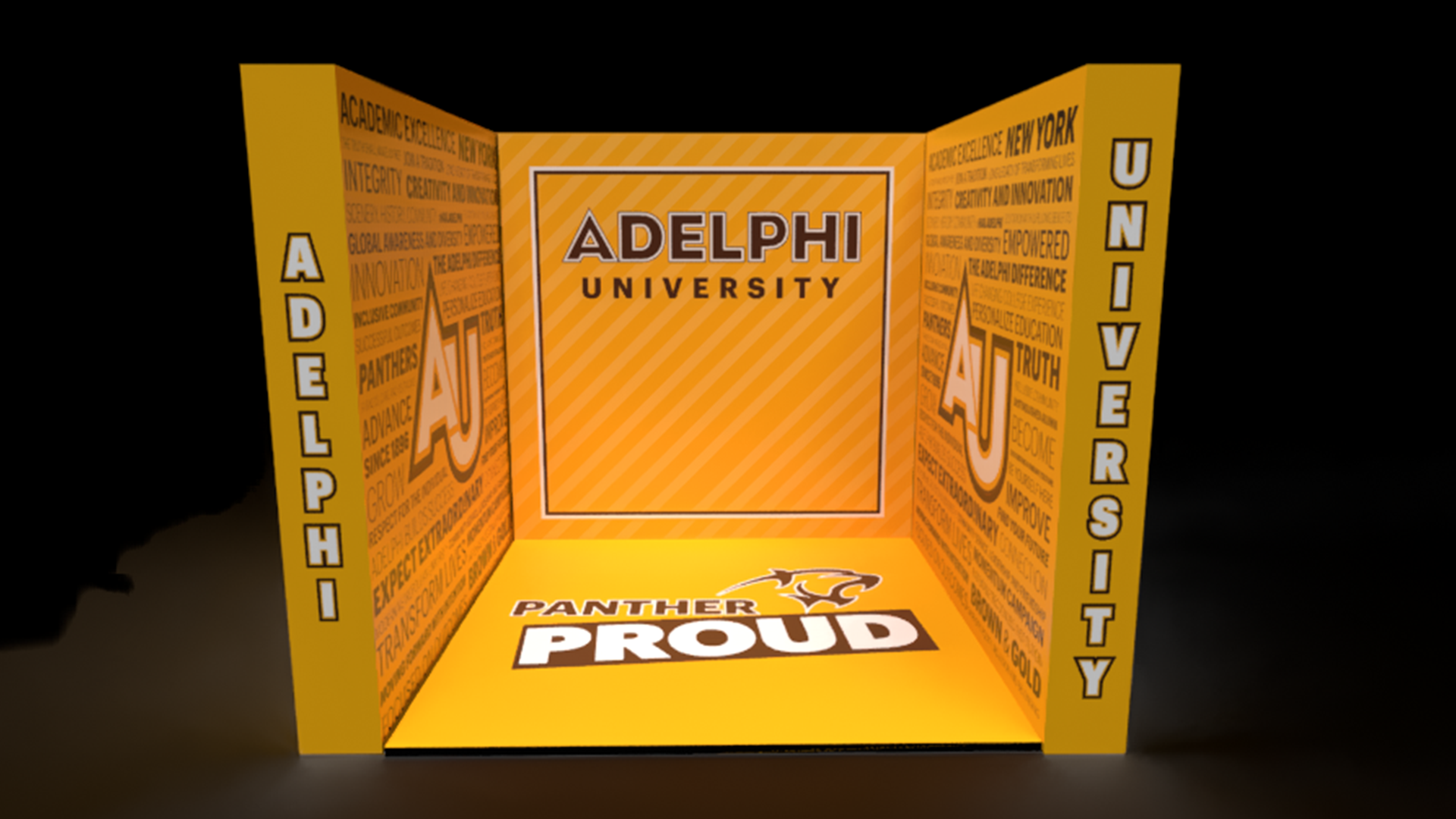Custom University Photo Enclosure