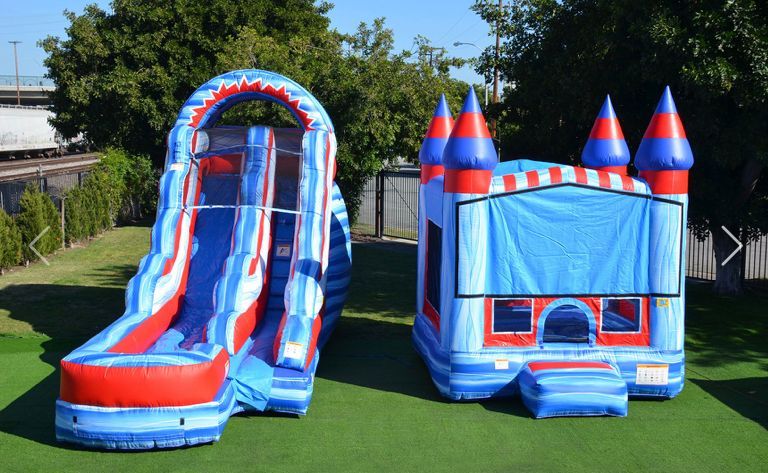 Inflatable Slide and Bounce House