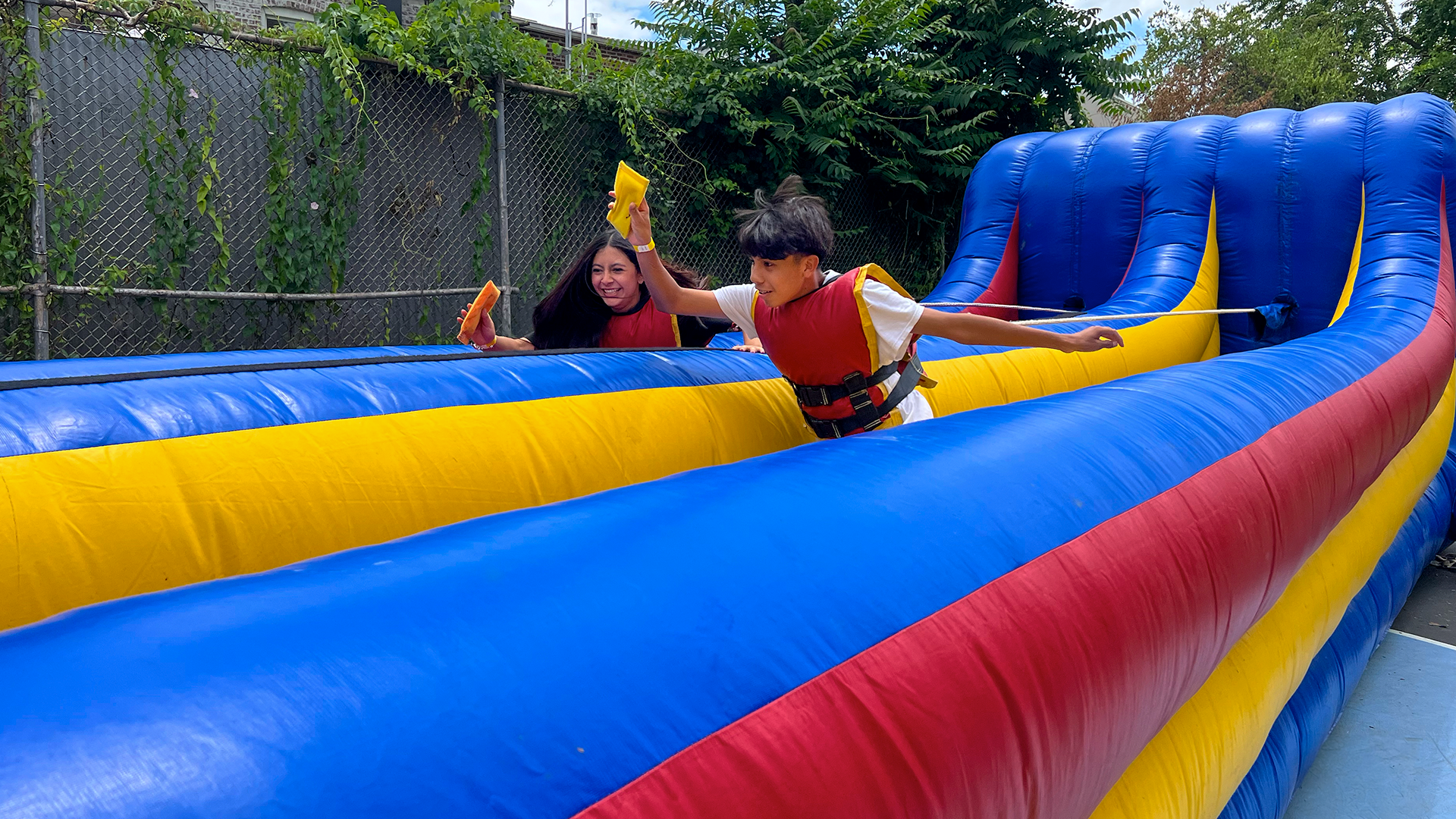Inflatable Bungee Run
