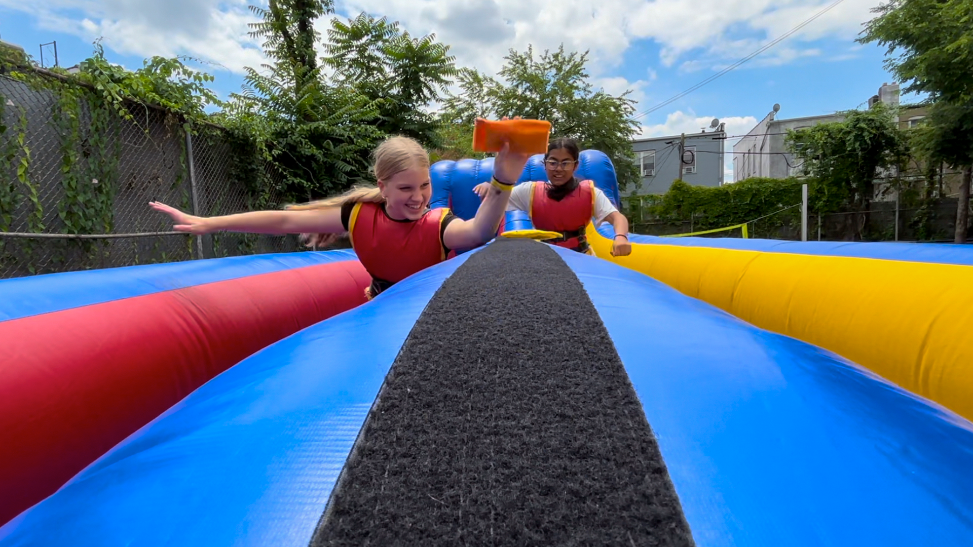 Inflatable Bungee Run