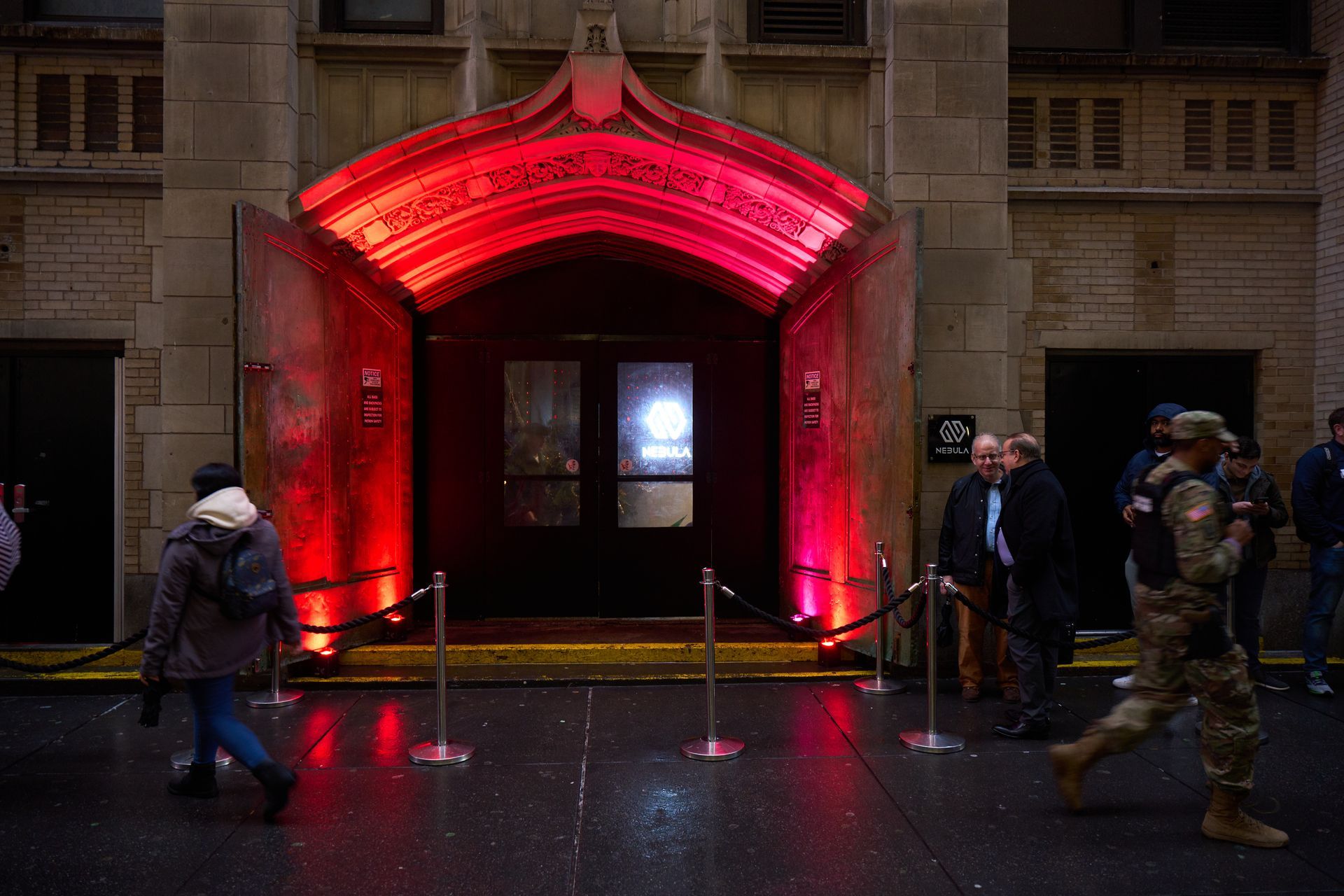 Outside NEBULA New York Event Venue and Nightclub