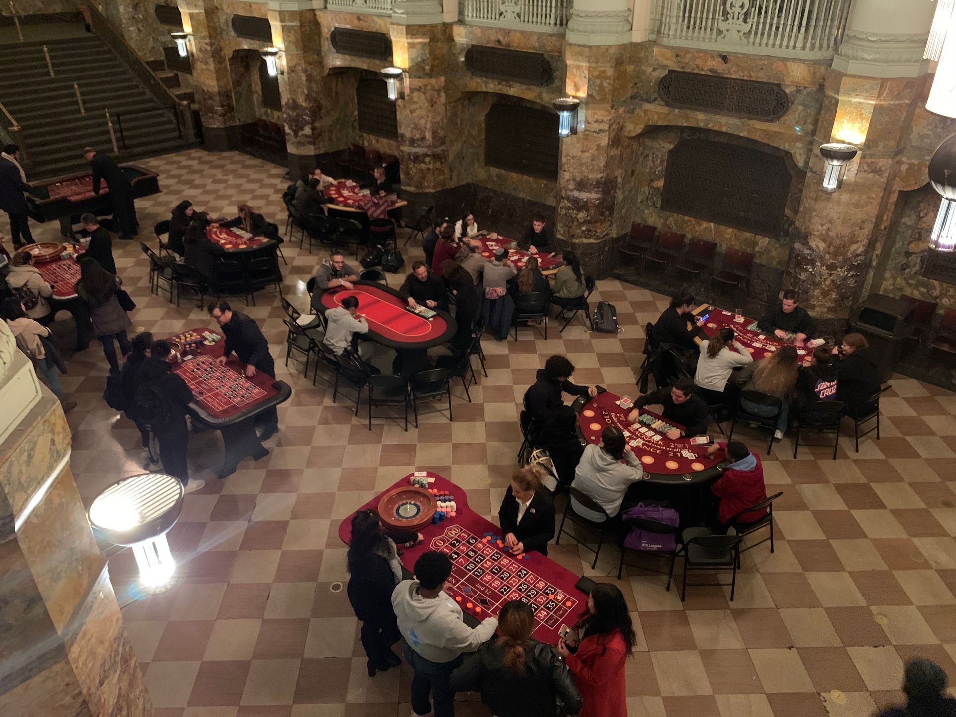 College Casino Night Event