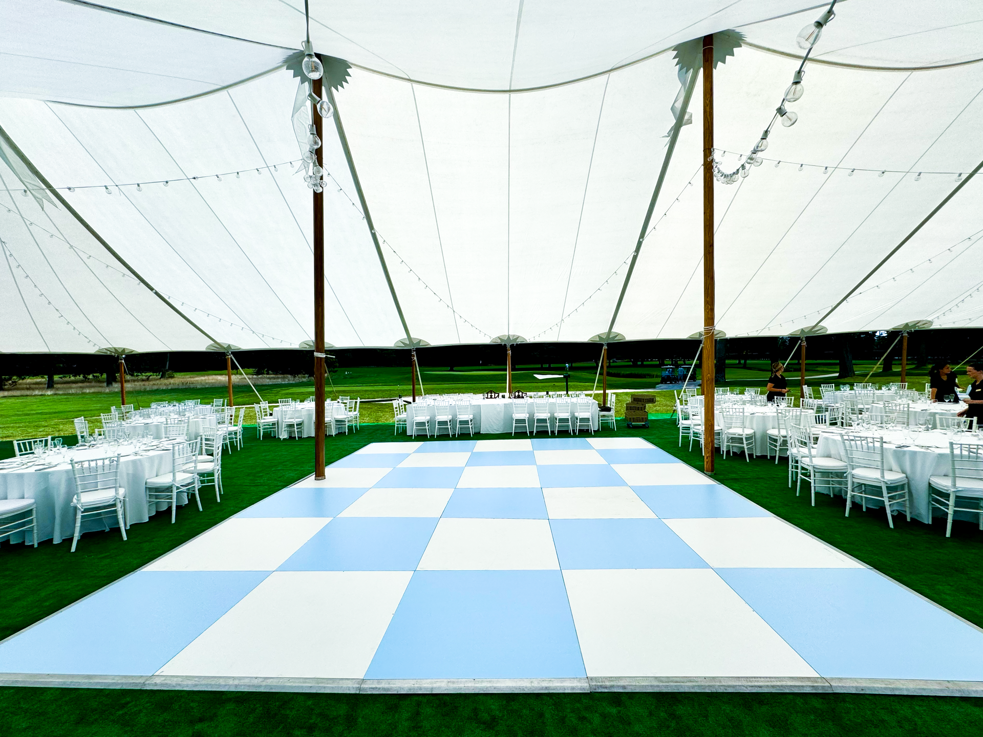 Custom Wrapped Dance Floor