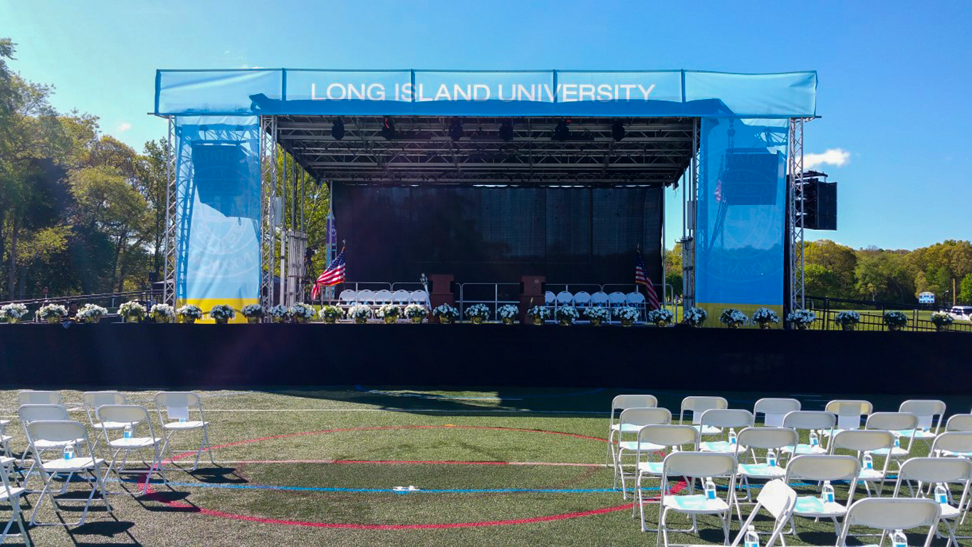 LIU Post Commencement Stage