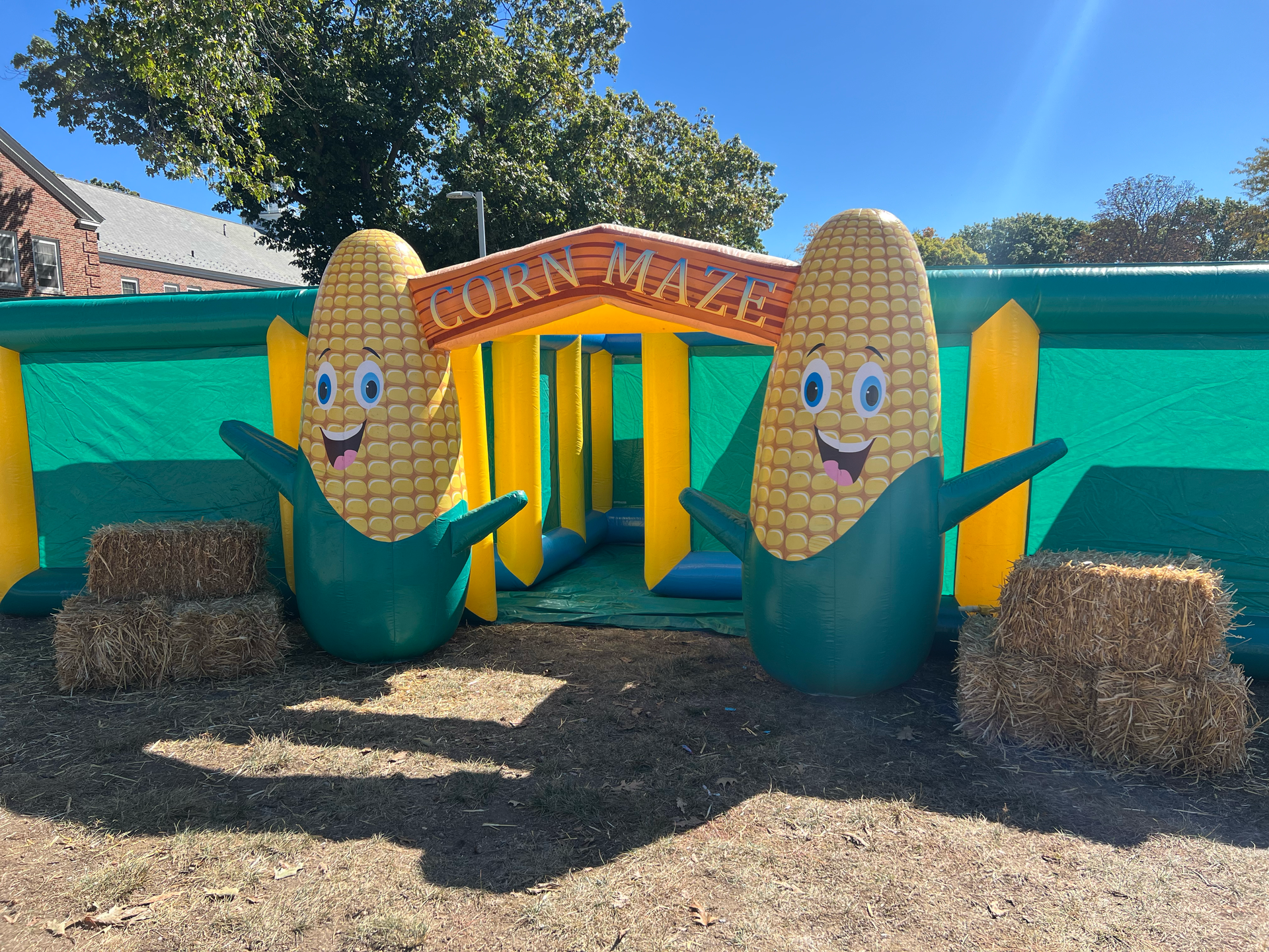 Inflatable Corn Maze