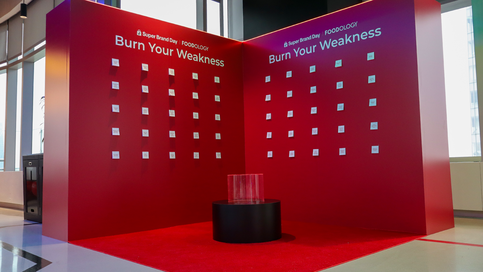 event fabrication build