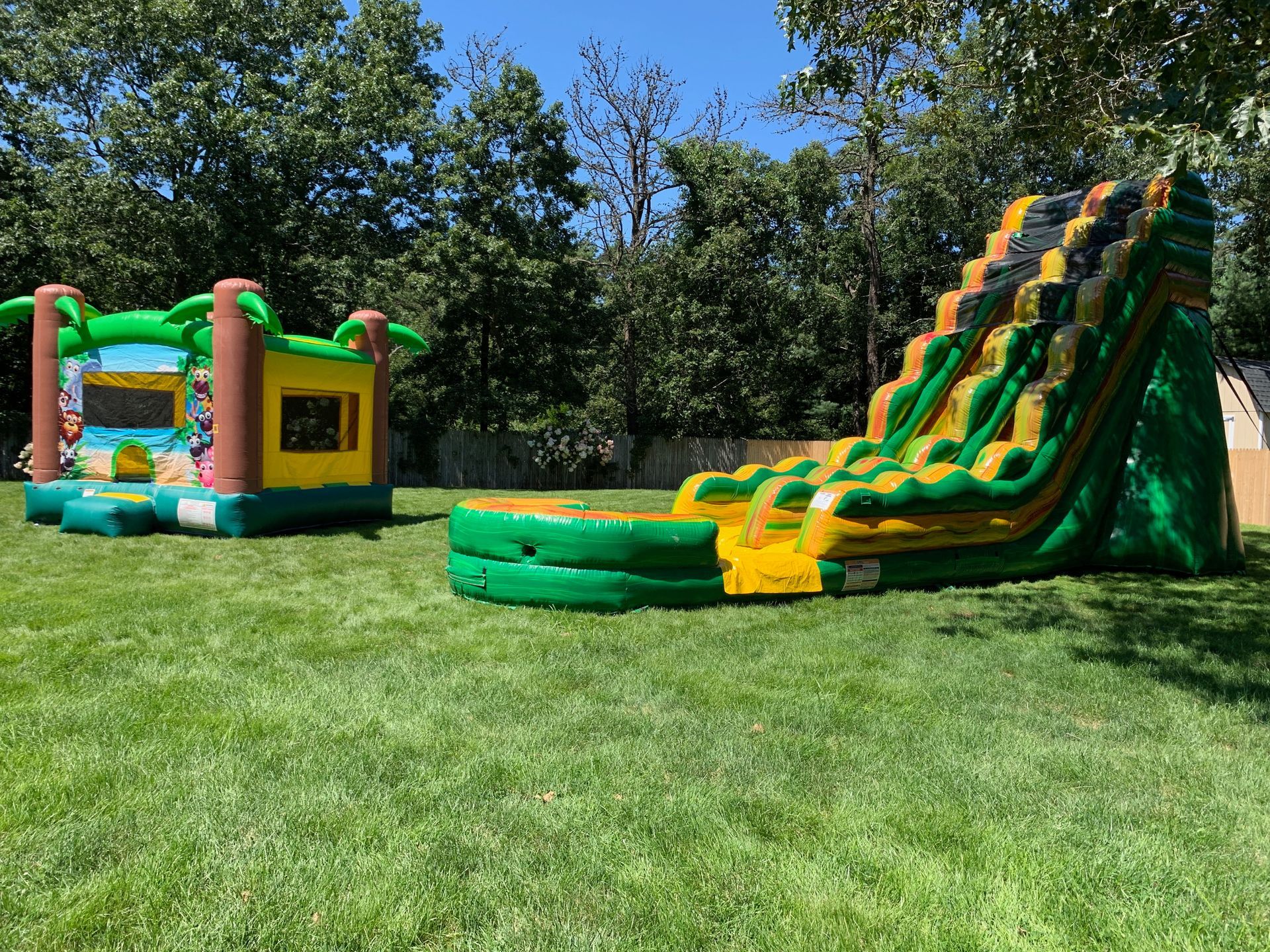 Inflatable Slide and Bounce House