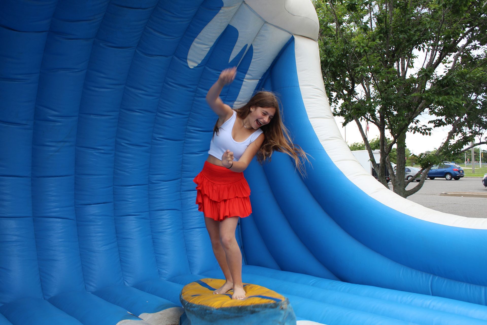 Inflatable Surfing Simulator
