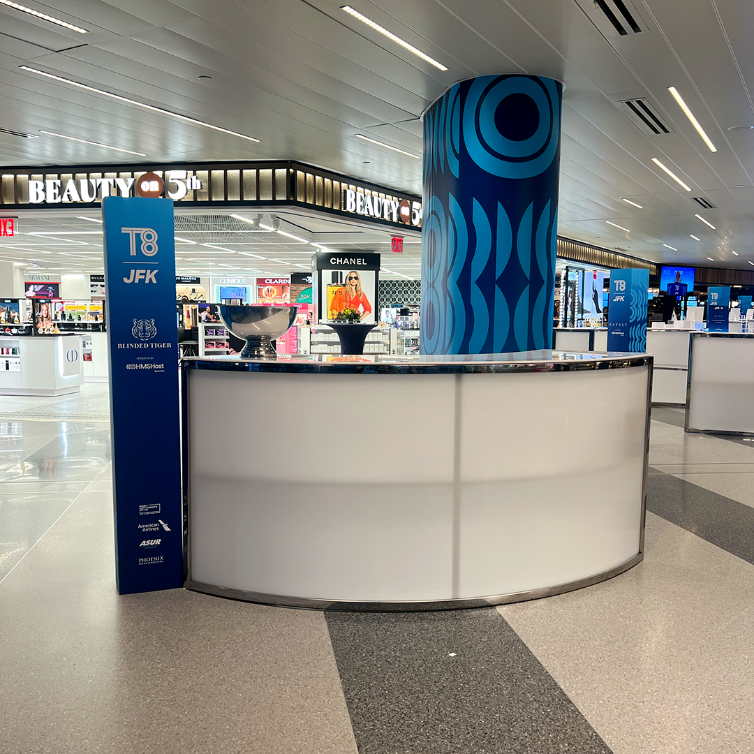 JFK Terminal 8 celebration